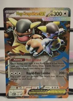 Pokemon TCG: Mega Evolution Promo - MEP025 - Mega Kangaskhan Ex NM - Image 1