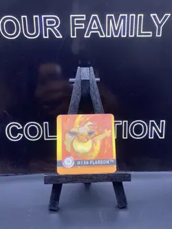 1999 Artbox Pokemon Action Flipz - Premier Edition Flareon Eevee #13 NM - Image 1