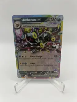 060/131 Umbreon ex Pokemon TCG Prize Pack Series 7 Play Stamped Prismatic - Image 1