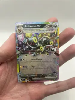 060/131 Umbreon ex Pokemon TCG Prize Pack Series 7 Play Stamped Prismatic - Image 3
