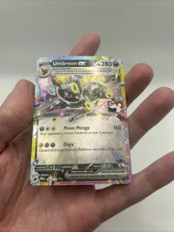 060/131 Umbreon ex Pokemon TCG Prize Pack Series 7 Play Stamped Prismatic - Image 4