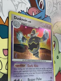 Dusknoir LV.49 DP33 Pokemon TCG Diamond & Pearl Black Star Promo LP/NM - Image 3