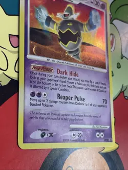 Dusknoir LV.49 DP33 Pokemon TCG Diamond & Pearl Black Star Promo LP/NM - Image 4