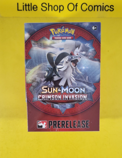 Pokemon Sun and Moon Crimson Invasion PreRelease Kit Sealed TCG - Image 1