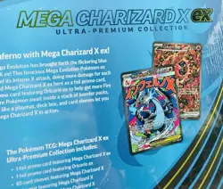 Pokemon Mega Charizard X EX Ultra-Premium Collection Box Factory Sealed- 2 BOXES - Image 5