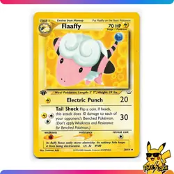 Flaaffy - 28/64 - 1st EDITION - Neo Revelation - Pokemon TCG - [LP] - Image 1