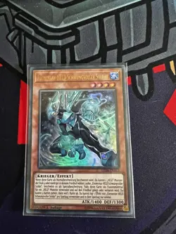 Yugioh! Elemental HERO Liquid Soldier-1st Ed. Ultra Rare-LED6-DE013-NM German - Image 1