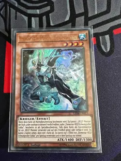 Yugioh! Elemental HERO Liquid Soldier-1st Ed. Ultra Rare-LED6-DE013-NM German - Image 3