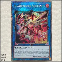Heavymetalfoes Electrumite - RA04-EN292 - Platinum Secret Rare 1st Edit Yugioh - Image 1