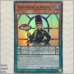 Poissonniere de Nouvelles - AGOV-EN019 - Super Rare 1st Edition Yugioh - Image 1
