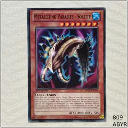 Metallizing Parasite - Soltite - ABYR-EN034 - Common 1st Edition Yugioh - Image 1