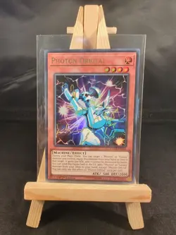 YuGiOh! 1x Photon Orbital - ULTRA RARE - LED3-EN036 1ST EDITION LP - Image 1