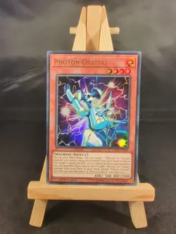 YuGiOh! 1x Photon Orbital - ULTRA RARE - LED3-EN036 1ST EDITION LP - Image 2