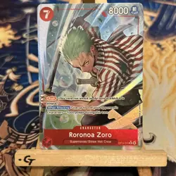 Roronoa Zoro Alt Art OP14-015 One Piece TCG English - Image 1