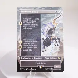 Summon: Ixion Borderless 195 Regular MTG Final Fantasy FIC NM - Image 1