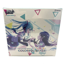 Weiss Schwarz Hatsune Miku Colorful Stage Live Sealed Booster Box - 1st Edition - Image 1