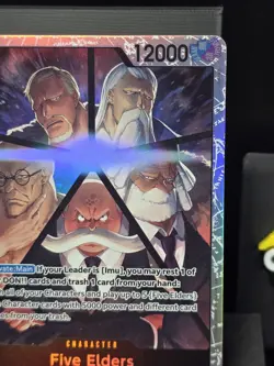 One Piece TCG Five Elders OP13-082 SR Carrying on His Will Near Mint - Image 3