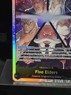One Piece TCG Five Elders OP13-082 SR Carrying on His Will Near Mint - Image 5