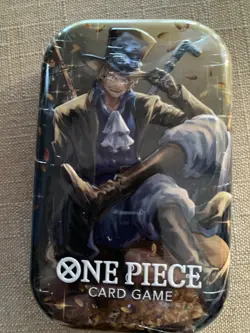 ONE PIECE CARD GAME - TIN PACK - SET VOL. 2 (TS-02 OP13) NEW SEALED ENGLISH SABO - Image 1
