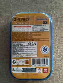 ONE PIECE CARD GAME - TIN PACK - SET VOL. 2 (TS-02 OP13) NEW SEALED ENGLISH SABO - Image 2