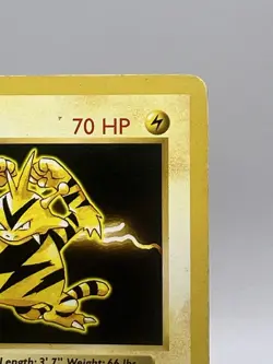 Electabuzz 20/102 Shadowless Base Set Rare 1999 Pokemon Card WOTC MP Vintage - Image 4