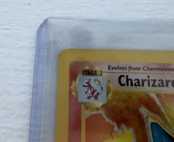 Pokemon Charizard Base Set 004/102 Holo Rare 25th Anniversary TCG Card English - Image 4