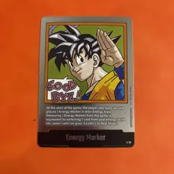 Energy Marker E-83 Silver Manga Booster 02 Dragon Ball Fusion Tcg Card English - Image 1