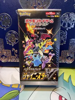 Pokemon Card Game Sword & Shield High Class Pack Shiny Star V Booster Box s4a - Image 1