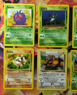 Jungle Set WOTC Vintage Pokemon Card Lot (Read Description) - Image 2