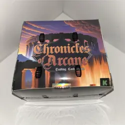 Chronicles of Arcane Trading Card Game factory sealed box trading card game set - Image 1