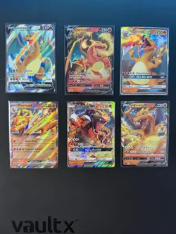 Pokemon Charizard EX GX V 6 Card Lot NM - Price Is For All 6 Cards - Cards NM - Image 1