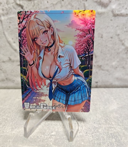 Marin Kitagawa Trading Card Waifu Goddess Story Anime Girl holo Karte Manga Full - Image 1