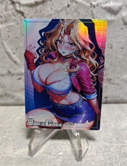 Mai Valentine Trading Card Waifu Goddess Story Anime Girl holo Karte Manga Full - Image 1