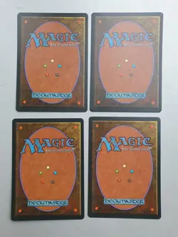 Essence Flare x4 PLAYSET, MTG Ice Age (1995), Common Blue Enchant Creature NM - Image 2