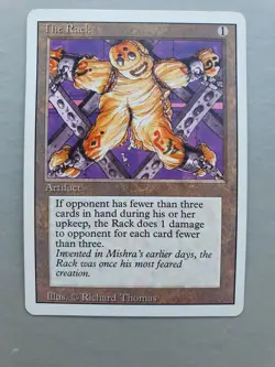The Rack , MTG Revised Edition (1994) Uncommon Artifact NM - Image 1
