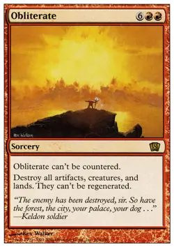 MTG OBLITERATE PLAYED - OBLITERARE - 8TH - MAGIC - Image 1