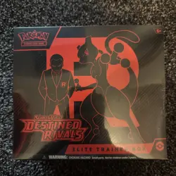 Pokemon TCG Scarlet and Violet Destined Rivals Elite Trainer Box Damaged Sealed - Image 1