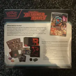 Pokemon TCG Scarlet and Violet Destined Rivals Elite Trainer Box Damaged Sealed - Image 3