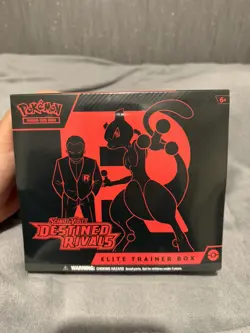 Pokemon TCG Scarlet and Violet Destined Rivals ETB Elite Trainer Box, Sealed - Image 1