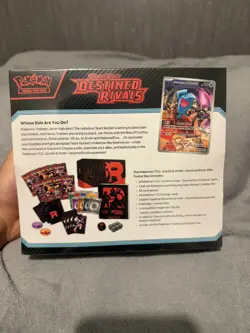 Pokemon TCG Scarlet and Violet Destined Rivals ETB Elite Trainer Box, Sealed - Image 2