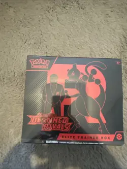 Pokemon TCG Scarlet and Violet Destined Rivals ETB Elite Trainer Box, Sealed - Image 1