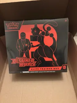 Pokemon TCG Scarlet and Violet Destined Rivals ETB Elite Trainer Box, Sealed - Image 1