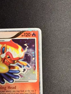 Pokemon TCG Infernape LV.X 121/130 Diamond & Pearl Ultra Rare Holo 2007 LP - Image 4
