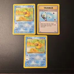 Pokemon 1999-2000 Fossil Card Bundle, Rare Red Logo Print Run. WOTC VINTAGE - Image 1