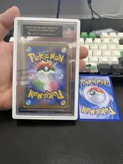 Pokemon Pikachu Stamp Promo Black Label BGS 10 227/S-P SWSH Promo 2021 Japanese - Image 2