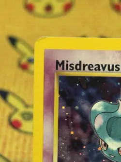 Misdreavus 11/64 Neo Revelation Holo SWIRL MP Vintage Pokemon TCG - Image 4