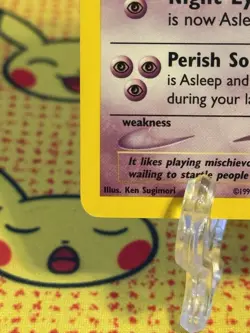 Misdreavus 11/64 Neo Revelation Holo SWIRL MP Vintage Pokemon TCG - Image 5