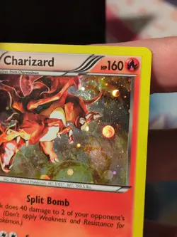 Pokemon Charizard Near Mint+/Mint FART SWIRL Legendary Treasures Cosmos Holo - Image 4