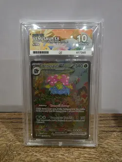 Pokemon TCG: Venusaur ex 198/165 S&V 151 SIR ACE 10 Gem Mint - Image 1
