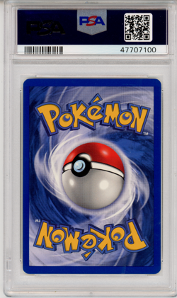 1999 POKEMON GAME RATTATA SHADOWLESS- PSA 9 - #61 61/102 GENUINE - Image 2